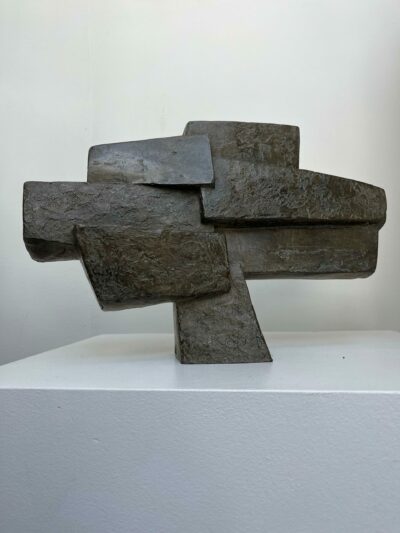 Passage VII, bronze 1/8, H28 L42 P12 cm Delphine BRABANT