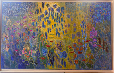 Matin doré, huile sur toile, 100x160 cm Jacques DROMART